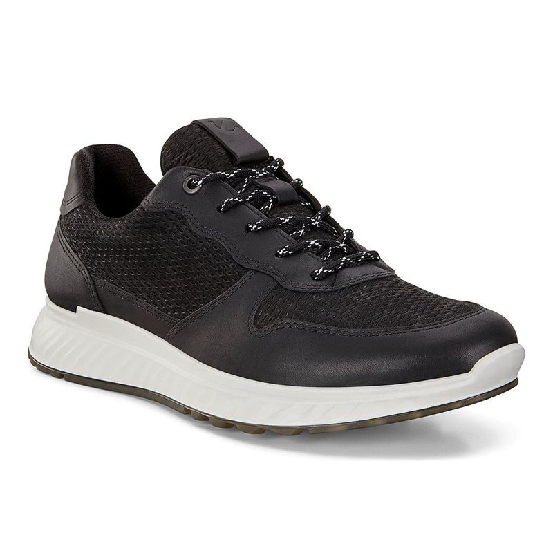 Zapatillas Ecco St.1 Para Hombre,Negras,907231-GJM